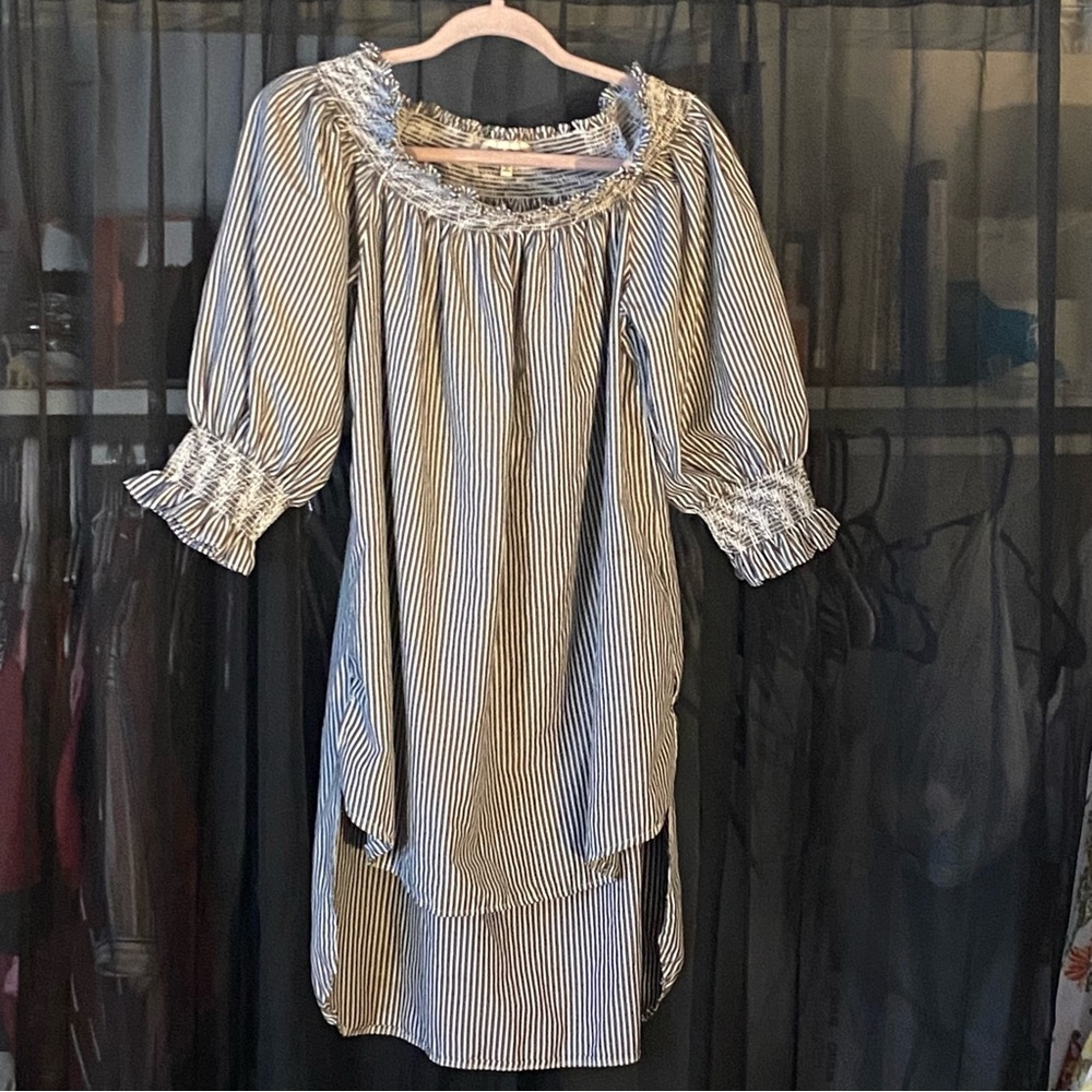 Striped Tunic Top